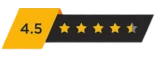 Rating bar of 4.5